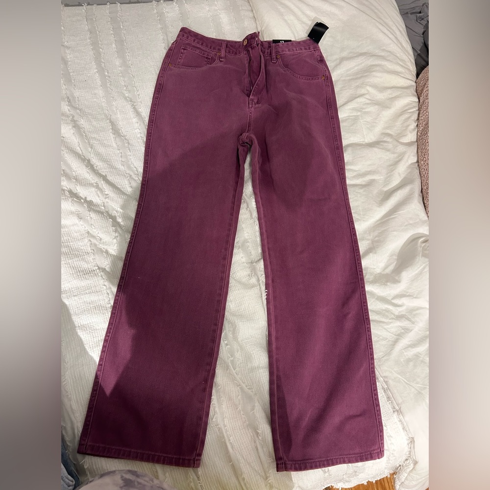 High rise jeans